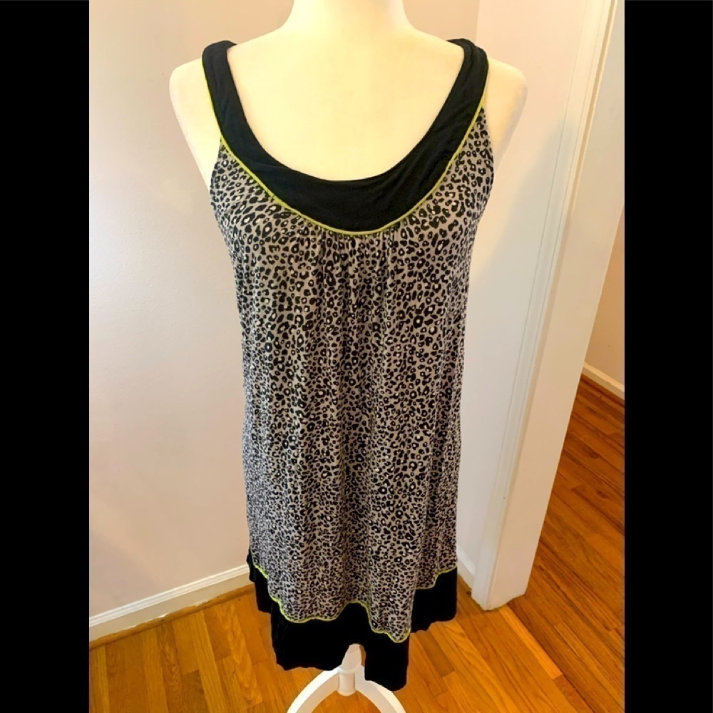 DKNY animal print dress, size M